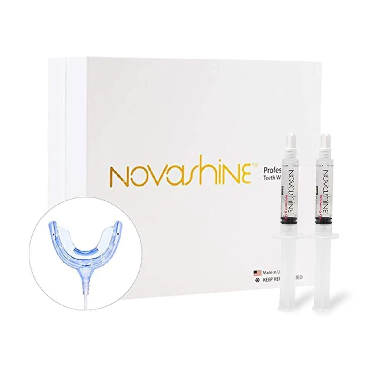 Novashine Professional Teeth Whitening Kit (White)